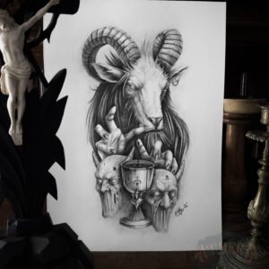 dessin pour être tatoué du Atheka Tattoo Shop Avesnelles