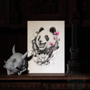 Dessin originale pour un tatouage au Atheka Tattoo Shop Avesnelles